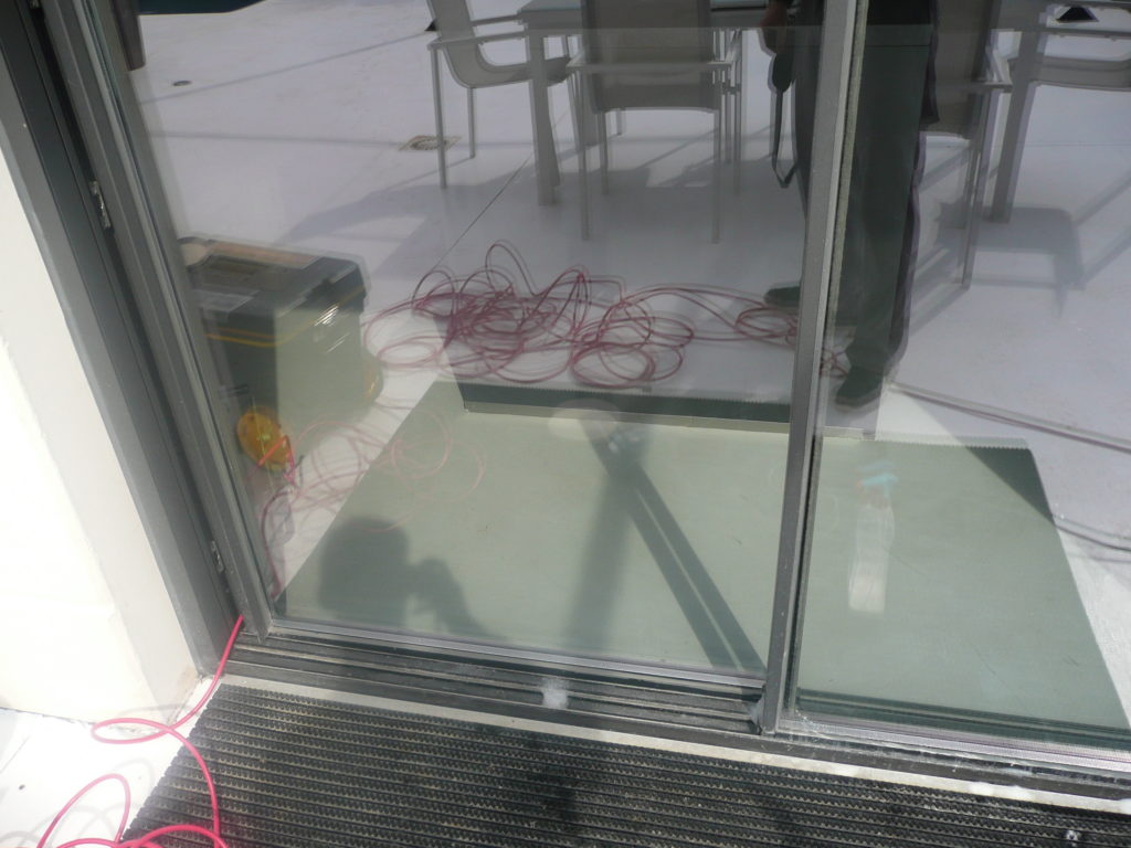 Resultado de un trabajo de restauración de cristal